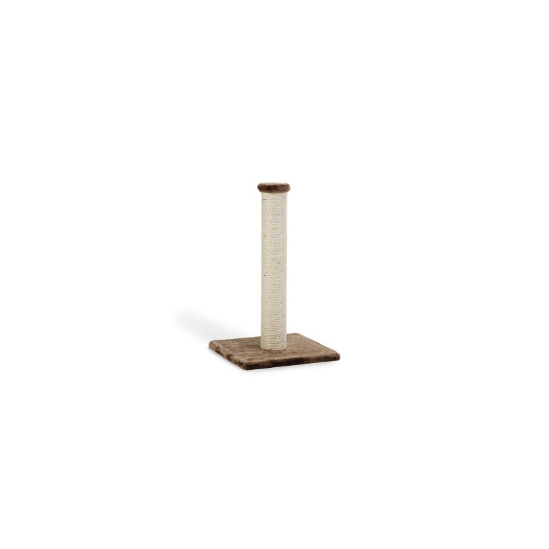 BZ Krabpaal Gina met voetafdruk bruin 34 x 34 x 60 cm BZ Krabpaal Gina met voetafdruk bruin 34 x 34 x 60 cm