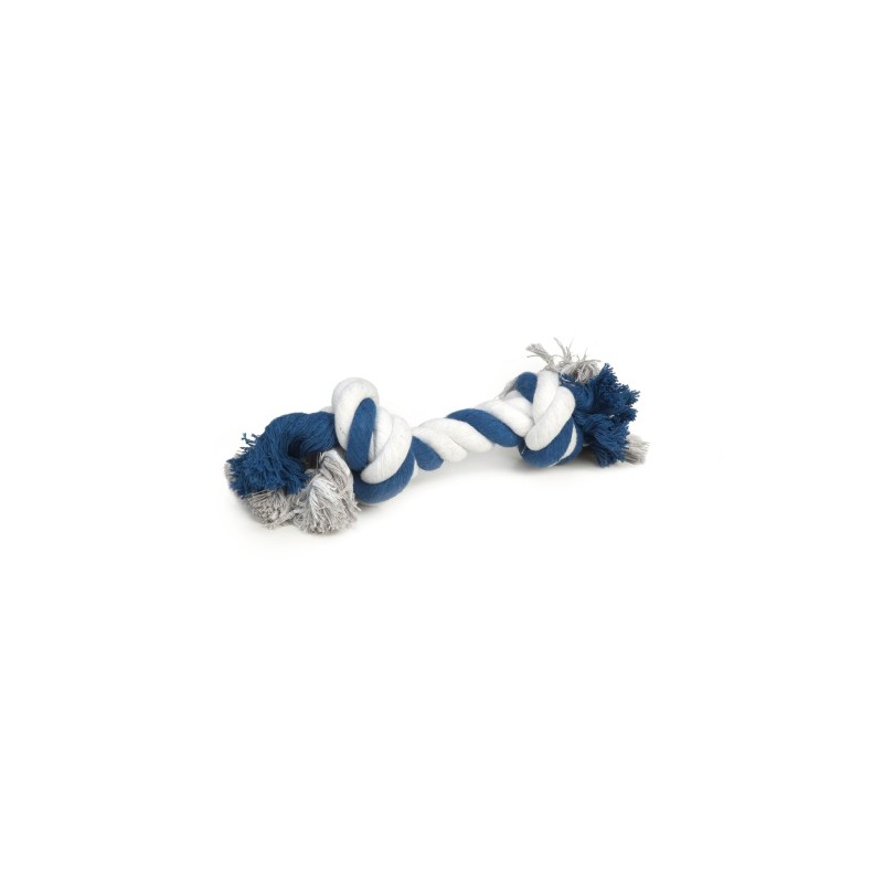 BZ flossytouw met 2 knopen 300gr BZ flossytouw met 2 knopen 300gr