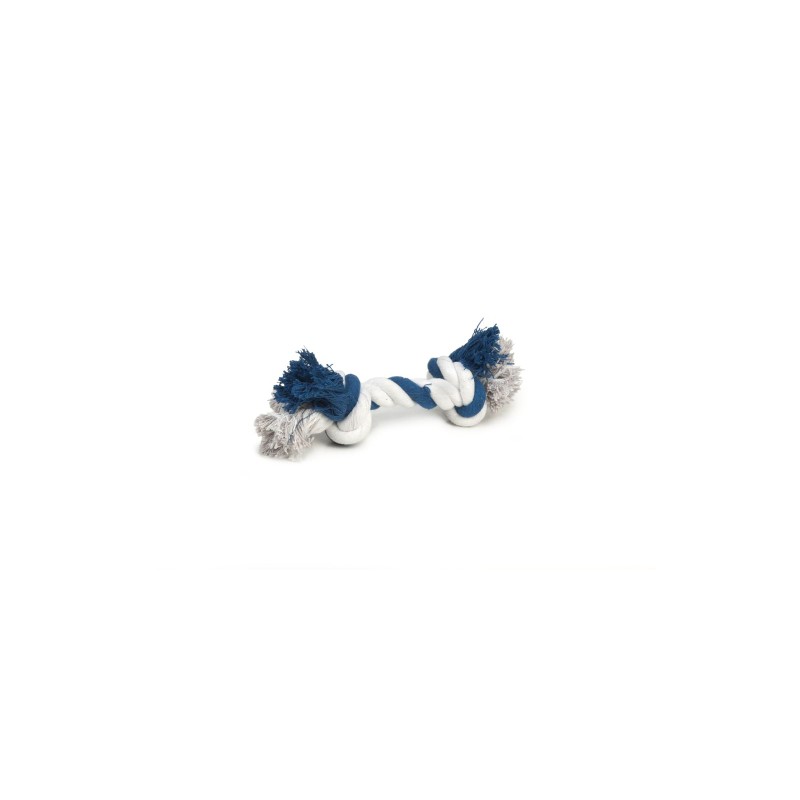 BZ flossytouw met 2 knopen 125gr BZ flossytouw met 2 knopen 125gr