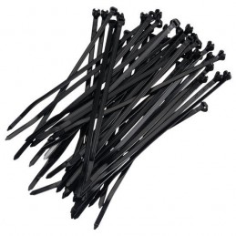 Kabelbinder zwart 2.5x160mm 100 stuks
