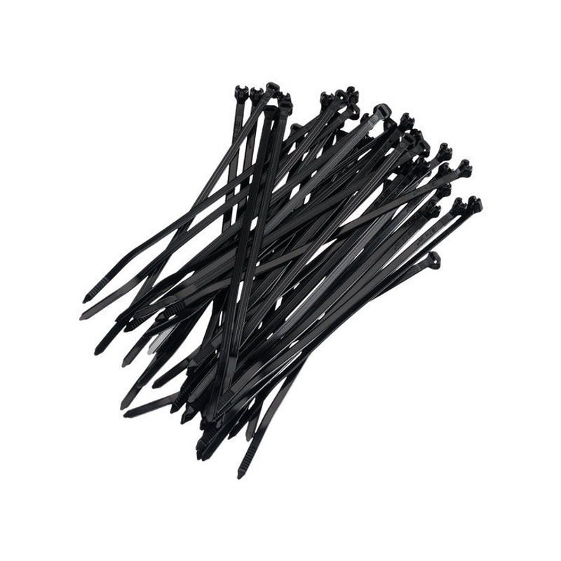 Kabelbinder zwart 7.6x370mm 100 stuks Kabelbinder zwart 7.6x370mm 100 stuks