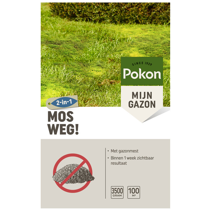 Pokon Mos Weg voordeelpak 100m2 Pokon Mos Weg voordeelpak 100m2