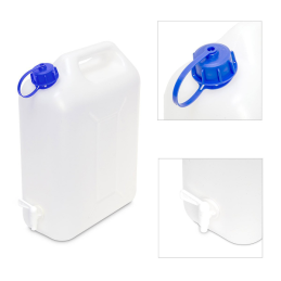 Jerrycan voor water met kraan 10 liter