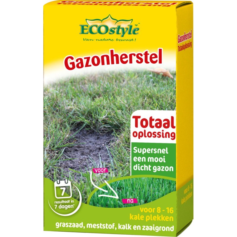 Ecostyle gazonherstel graszaad 500 gram Ecostyle gazonherstel graszaad 500 gram