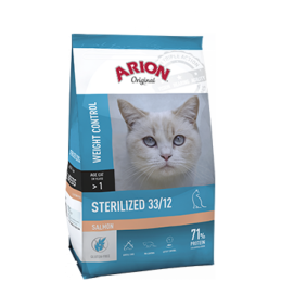 Arion Kattenbrokken Original sterilized zalm 33/12 2 kg