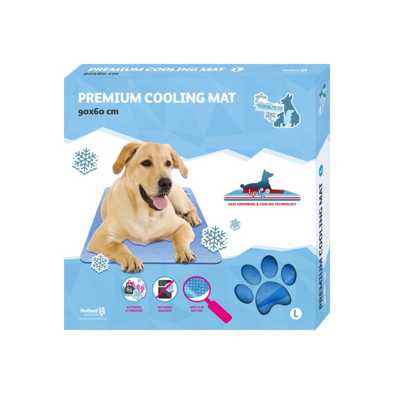 het is nutteloos prototype bewonderen CoolPets Premium koelmat hond L 90 x 60 cm CoolPets