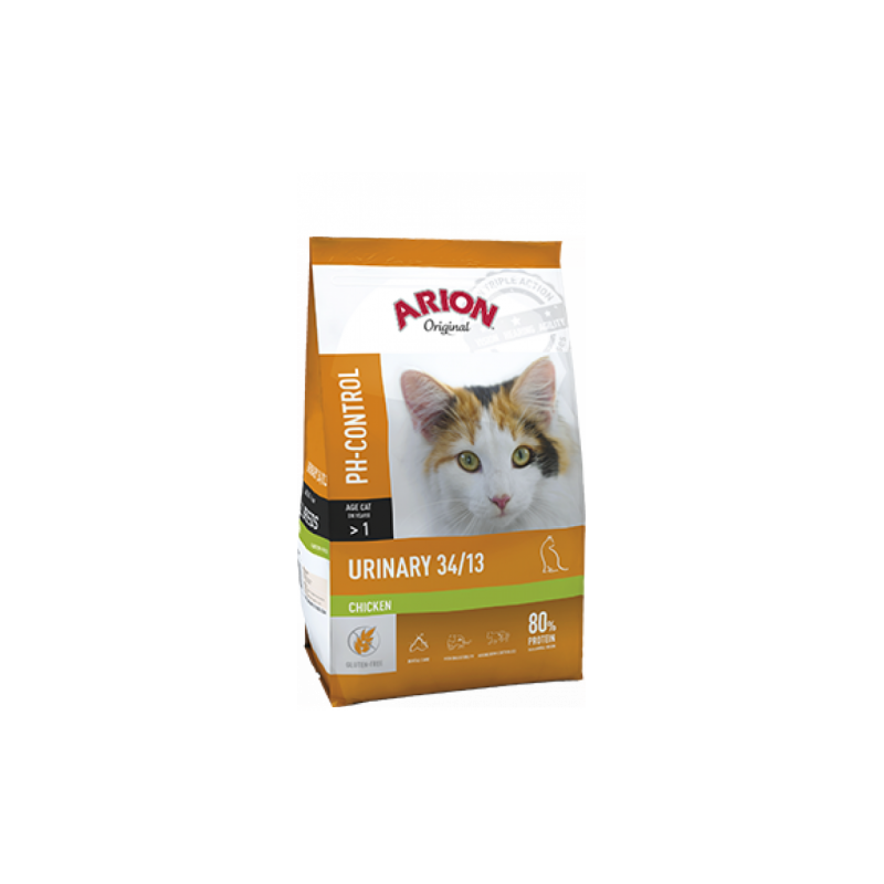 Arion Kattenbrokken Original urinary 34/13 2 kg Arion Kattenbrokken Original urinary 34/13 2 kg