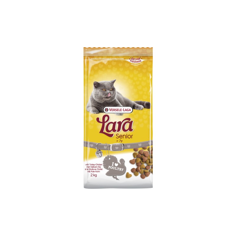 Lara Kattenbrokken Senior kalkoen-kip 2 kg