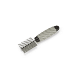 BZ Knaagdier Combi Verzorgingskam zwart 12cm