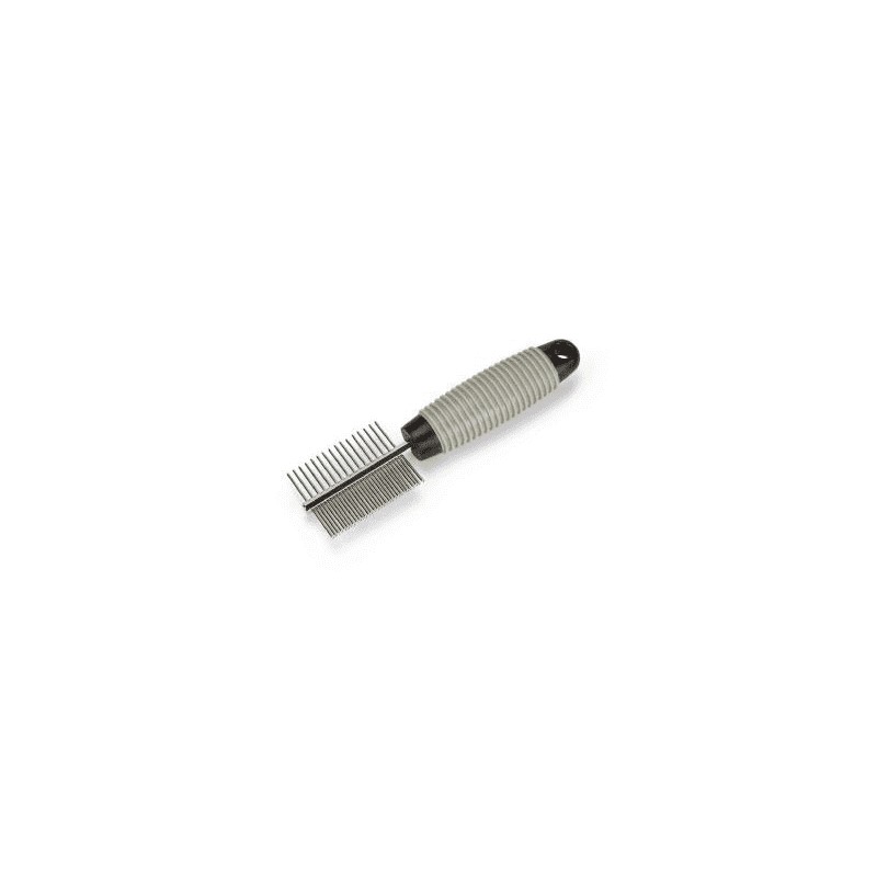 BZ Knaagdier Combi Verzorgingskam zwart 12cm BZ Knaagdier Combi Verzorgingskam zwart 12cm