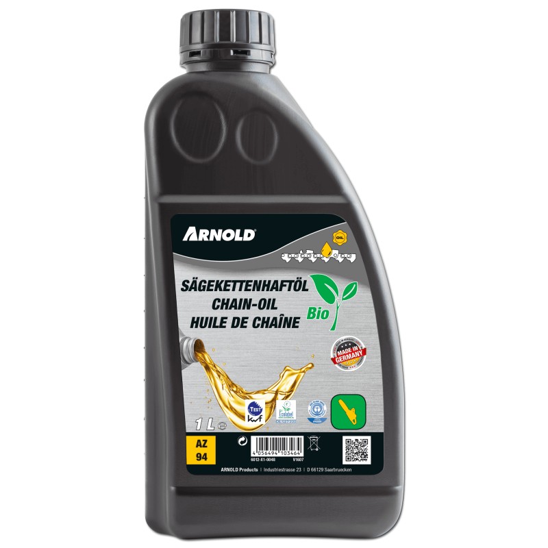 Arnold kettingzaagolie Bio 1 liter Arnold kettingzaagolie Bio 1 liter
