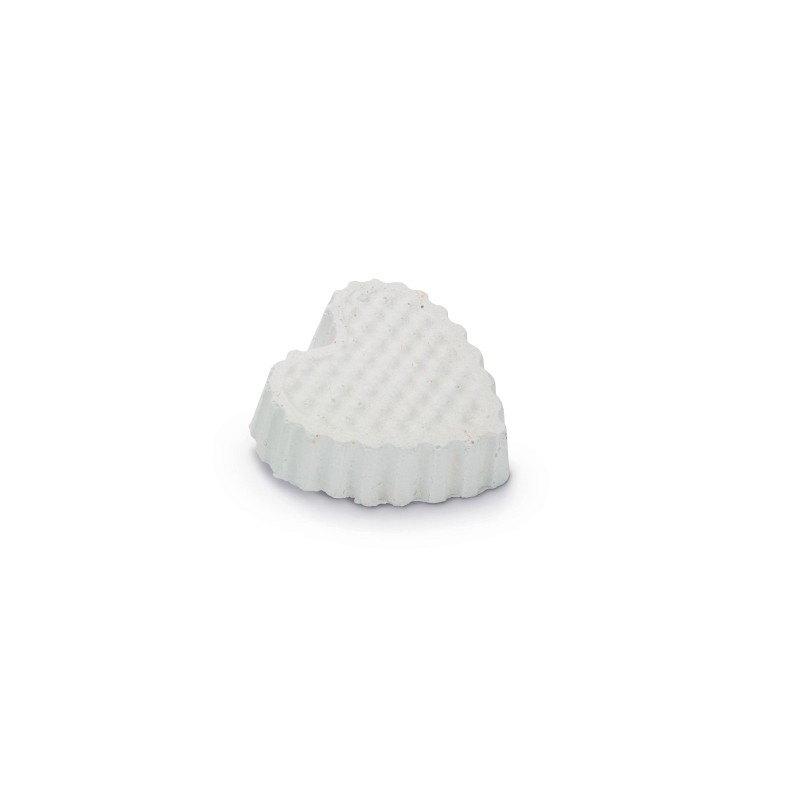 BZ Knaagdier knaagsteen hart wit 6 x 6 cm BZ Knaagdier knaagsteen hart wit 6 x 6 cm