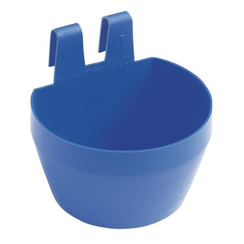 Blauw drink- en voerbakje 0.3L Blauw drink- en voerbakje 0.3L