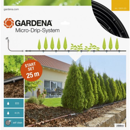 Gardena Start Set M voor rijplanten 25m