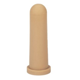 Kalverspeen latex beige 10 cm