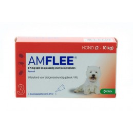 Amflee 67mg spot-on hond small