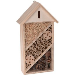 Houten insectenhotel