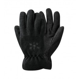 Basic fleece handschoen grijs
