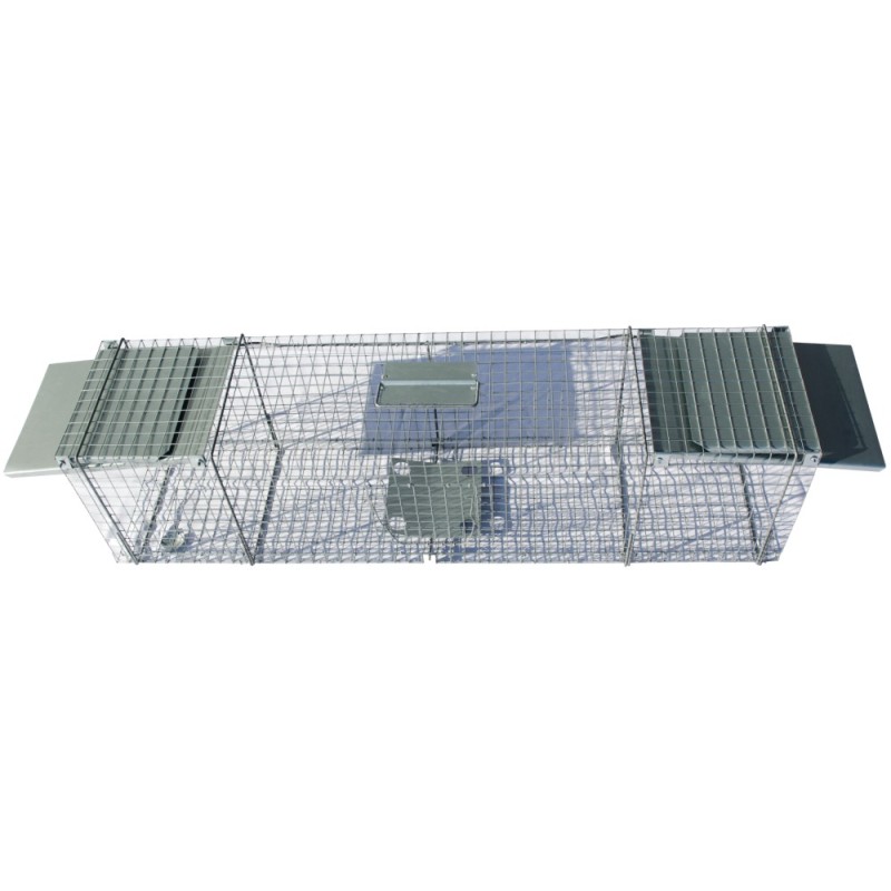 Doorloopval bunzing, kat, marter, rat en vos 122x29x32cm