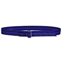 Halsband nylon blauw met...