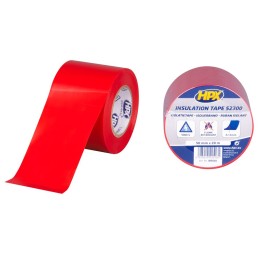 Isolatietape rood 50mm 20meter