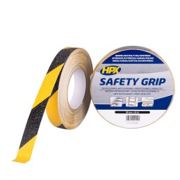 Anti-slip tape geel/zwart...