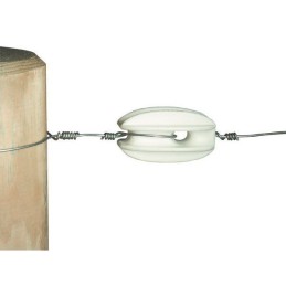 Hoekisolator polyamide wit...