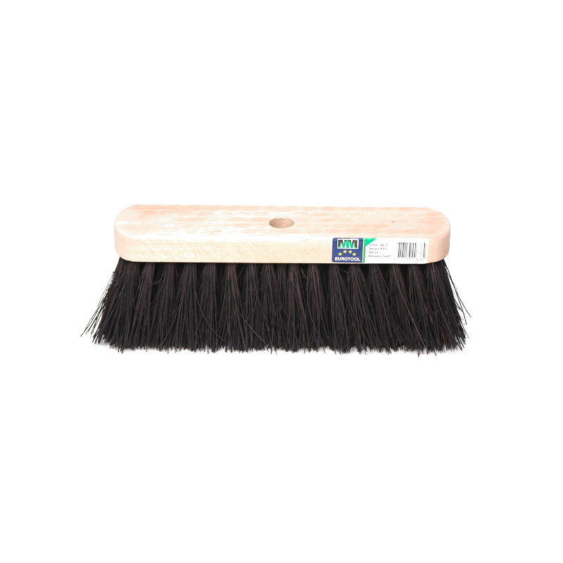 Losse straatbezem FSC 29cm zwart Losse straatbezem FSC 29cm zwart