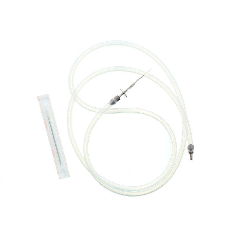 Infuusset doorsteek compleet met naald Infuusset doorsteek compleet met naald