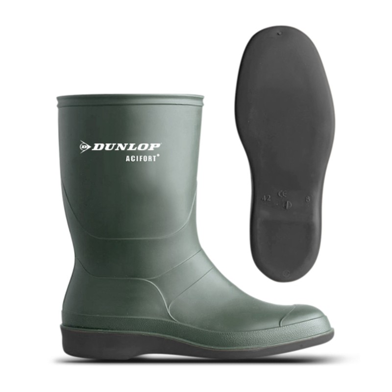 Dunlop Laars Biosecure met gladde zool Dunlop Laars Biosecure met gladde zool