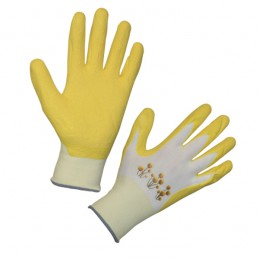 Handschoen Garden Care mt.8 geel