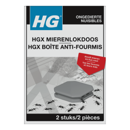 HGX mierenlokdoos binnen 2...
