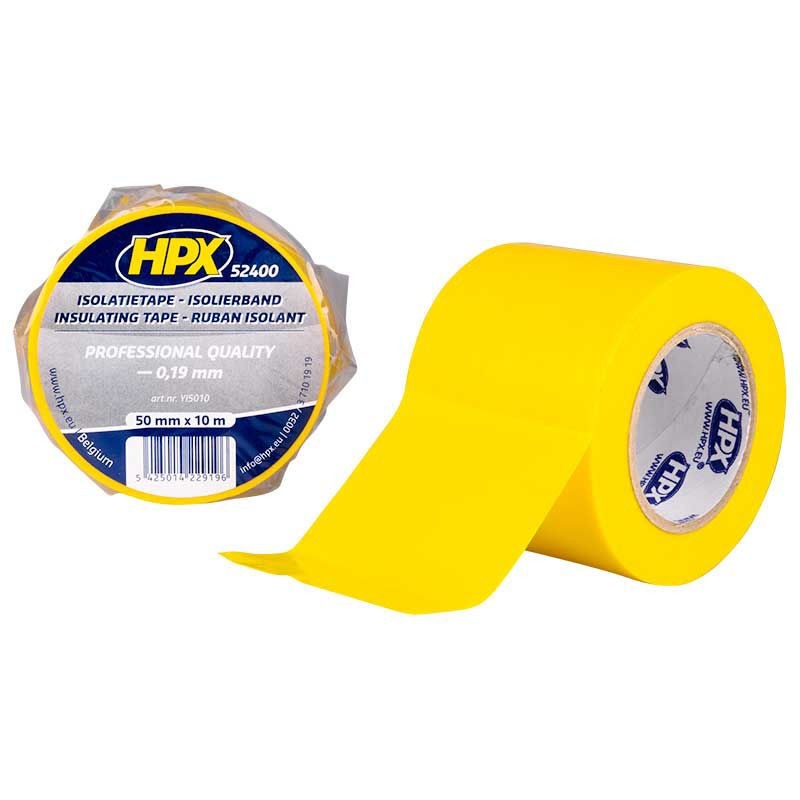 Isolatietape 52400 geel 50mm x 10m