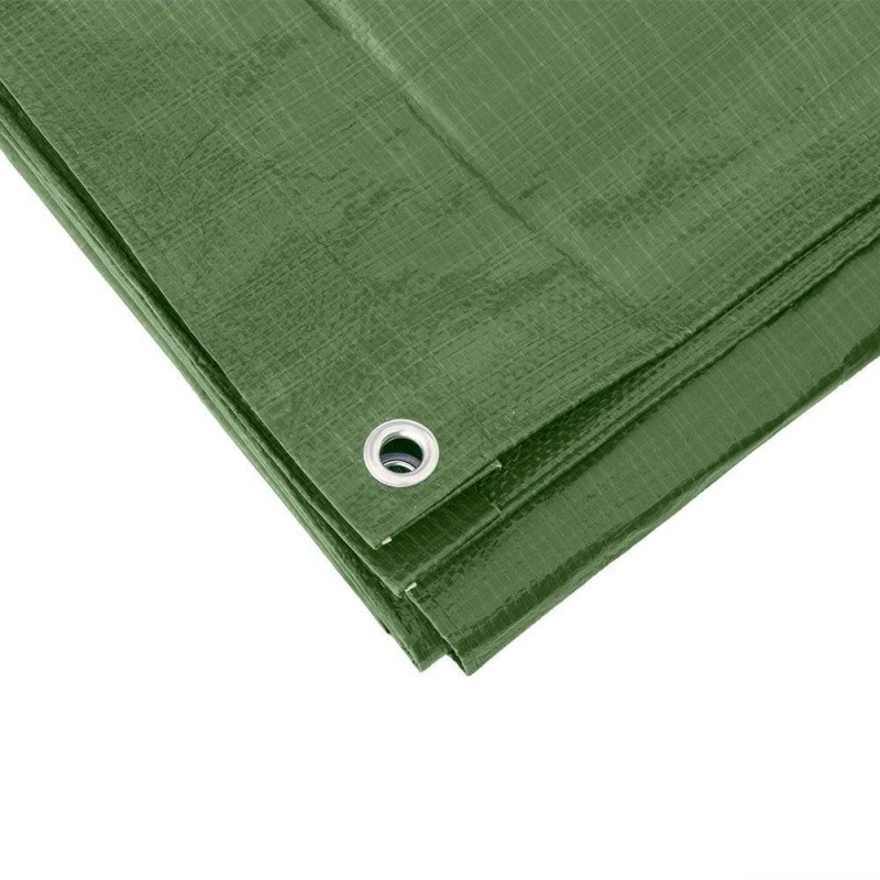 Afdekzeil groen 10 x 12 meter Afdekzeil groen 10 x 12 meter