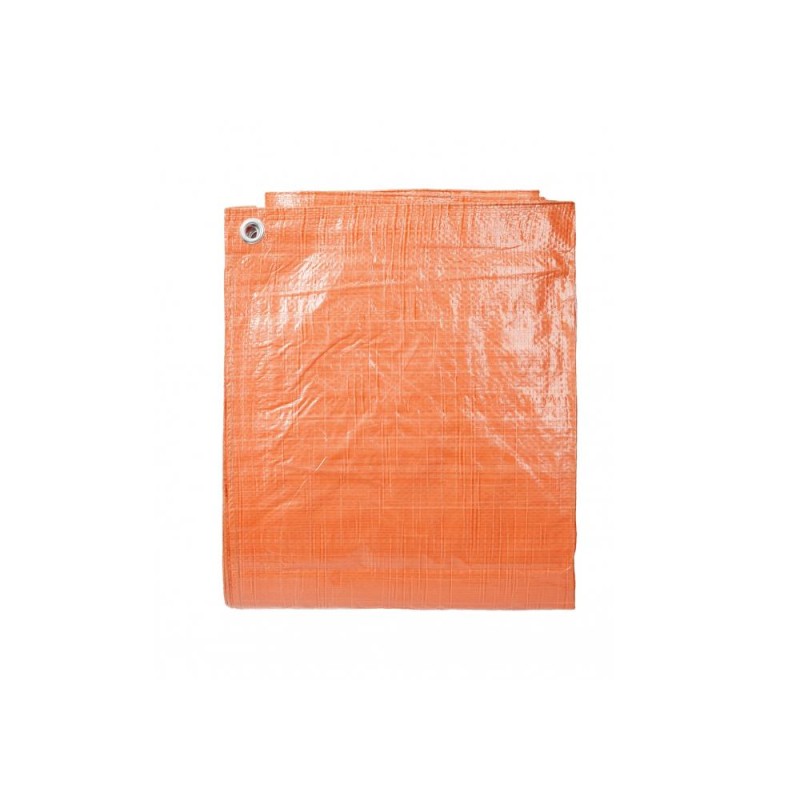 Afdekzeil Oranje 8 x 10 meter Afdekzeil Oranje 8 x 10 meter