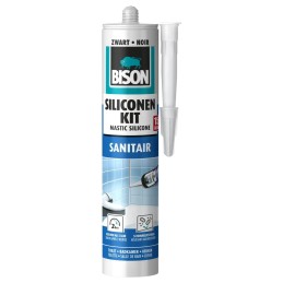 Siliconenkit sanitair zwart...