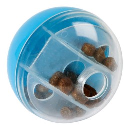Katten snackbal Ø 5 cm blauw