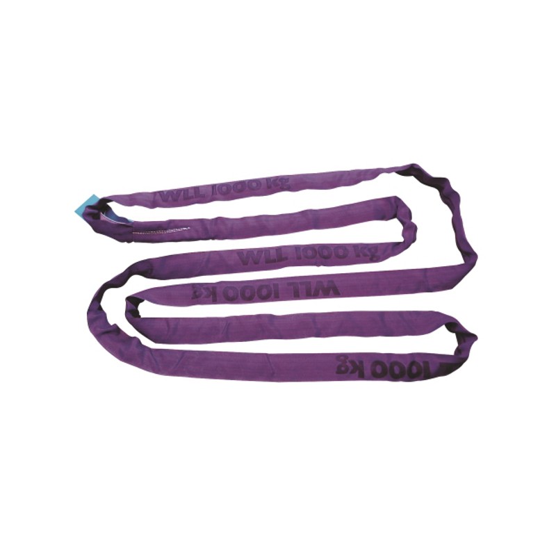 Rondstrop paars 3 meter 1 ton Rondstrop paars 3 meter 1 ton