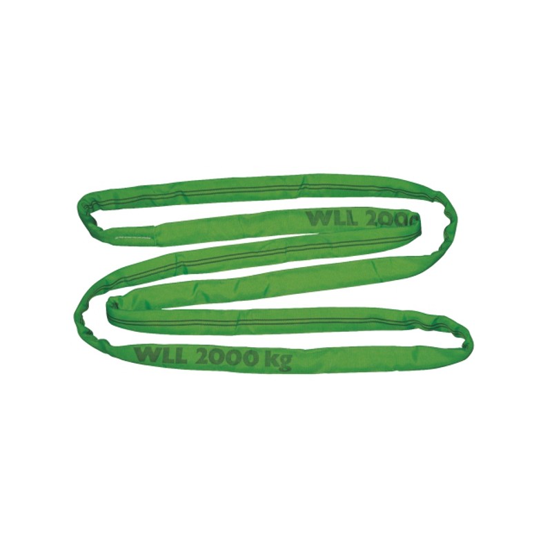 Rondstrop groen 3 meter 2 ton Rondstrop groen 3 meter 2 ton