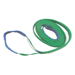 Hijsband 2-laags groen 2m/ 60mm 2 ton