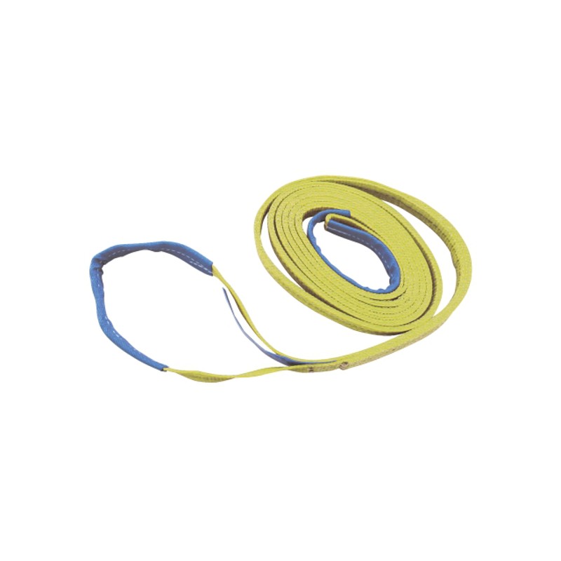 Hijsband 2-laags geel 6m/ 90mm 3 ton Hijsband 2-laags geel 6m/ 90mm 3 ton