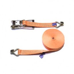 Spanband 10m / 50mm oranje