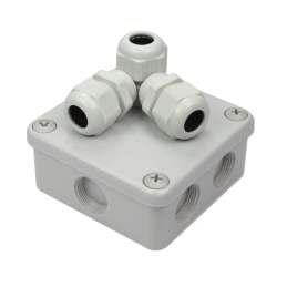 Kabeldoos vlak 89x89 + 3...