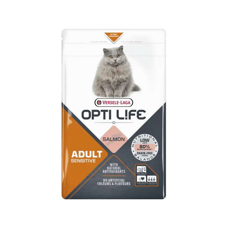 Opti Life adult Cat Sensitive zalm 1 kg