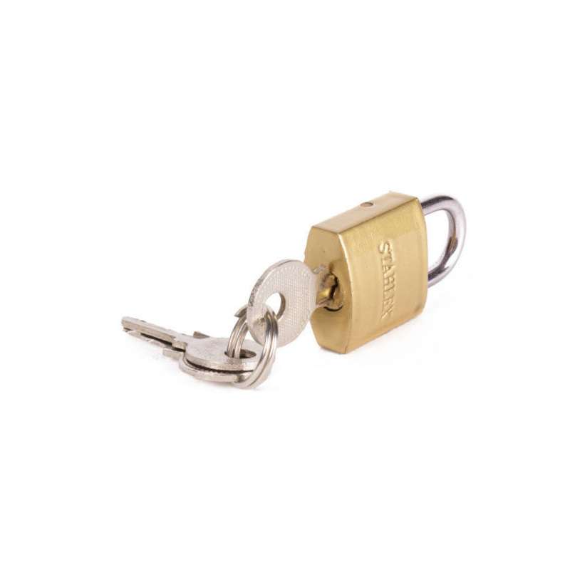 Hangslot Stahlex 38mm met 3 sleutels