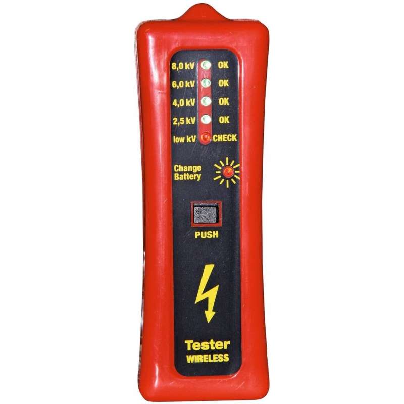 Afrasteringstester met LED-display
