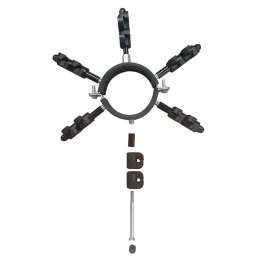Regenpijp isolator voor...