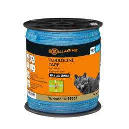 Blauw schriklint Turboline...