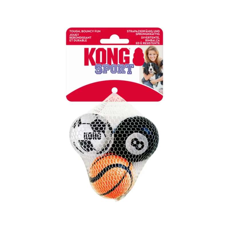 KONG Sport Hondenspeelballen Assorti XS 3 stuks