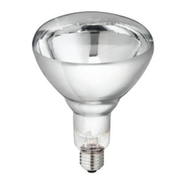 Philips warmtelamp 150 watt wit